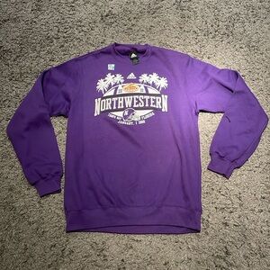 Adidas northwestern crewneck